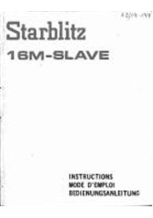 Starblitz 16 M manual. Camera Instructions.